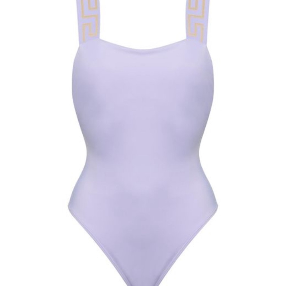 Versace women’s Greca Border swimsuit one piece size 3